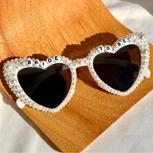 Heart-Shaped Bride to Be Sunglasses